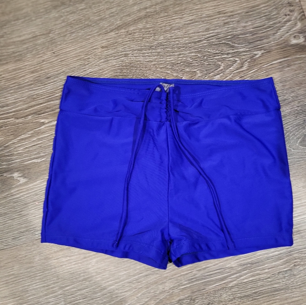 NWOT Blue Swim shorts